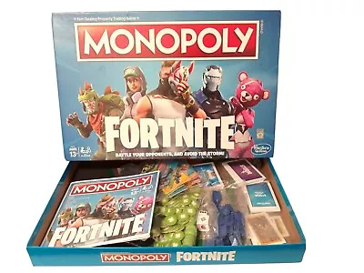 Monopoly Fortnite Property Board Game 2018 Hasbro 100% Complete • $19.99