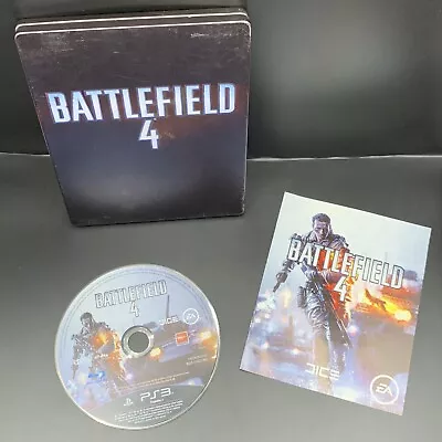 Battlefield 4 Deluxe Edition (Playstation 3) (PS3) Steelbook Case • $11.95