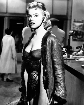 Marilyn Monroe In Showgirl Corset And Jacket 1957 Bus Stop 8x10 Real Photo • $10.99