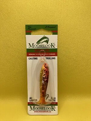 Mooselook 16003-COP Junior Wobbler Spoon 2-1/2  1/6oz Copper • $10.30