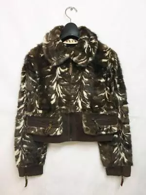 MARNI Marni Mink Fur Jacket 38 Made In Italy • $555