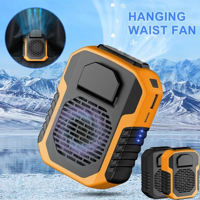 $20.99 • Buy Personal Waist Clip Fan USB Rechargeable Neck Hanging Cooling Fan Mini Waist Fan