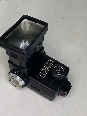 USED Vivitar 285 Zoom Thyristor Shoe Mount Camera Flash W/ Case • $17