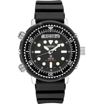 New Seiko Prospex Solar Hybrid  Arnie  Divers 200M Men's Watch SNJ025 • $369.48