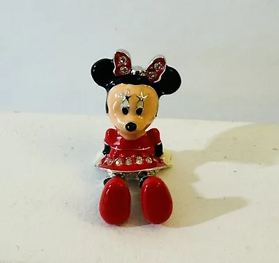 Disney Parks Arribas Brothers Swarovski® Crystal Minnie Mouse Mini Figurine • $115