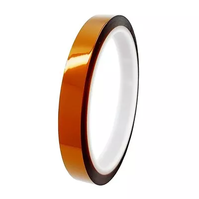 12mm High Temperature Heat Resistant Polyimide Kapton BGA Tape Silicone Adhesive • £7.51