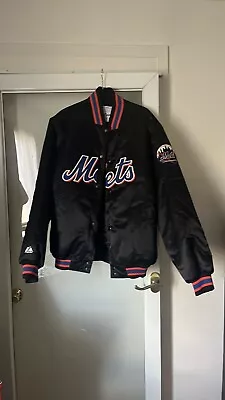 New York Mets Majestic Jacket Black • $25