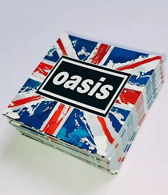 25 X Oasis Vinyl Stickers | 90's Rock & Roll |Live Forever | Manchester Music  • £9.49