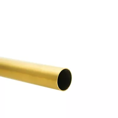 Tynulox H62 1/2 (12.5mm) OD Brass Tube 0.5mm Wall × 300mm Length Brass Tubi • $24.43