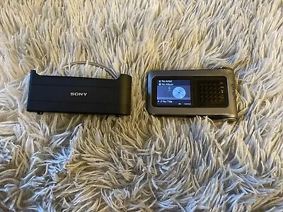 Sony Vaio VGF-AP1L Black 40GB Digital Media MP3 Player  With Dock TESTED • $135