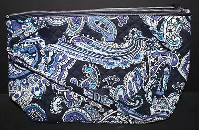 Vera Bradley Iconic Carson East West Tote DEEP NIGHT  Paisley NWT EXACT • $54