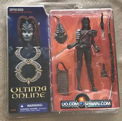 CAPTAIN DASHA - Ultima Online Series - McFarlane Toys - NEW 2002 • $20