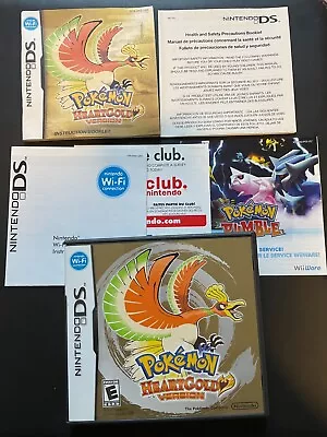 Pokemon: HeartGold Version (Nintendo DS 2010) - 100% Complete CIB • $225