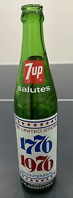 Liberty Bell--Bicentennial 1776  1976 -7-up Soda Bottle • $9.95