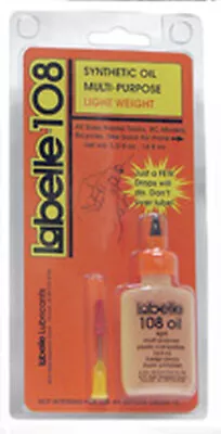 Labelle Industries-Plastic Compatible Motor Oil - 1/2oz  14.8mL -- Light Weight • $9.51