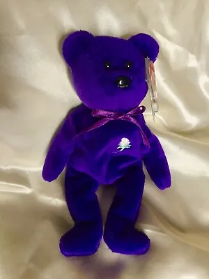 £25.99 • Buy Princess Diana 1997 TY Beanie Baby Bear  Indonesia No Space Excellent Condition