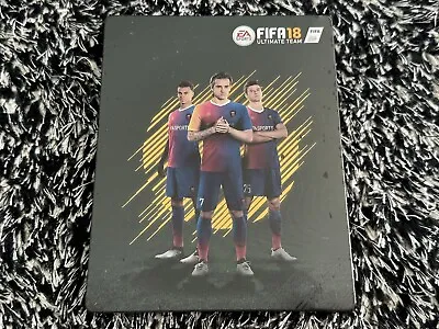 FIFA 18 Steelbook Collector's Edition GAME INCLUDED (PS4) *FREE POSTAGE* • $13.99