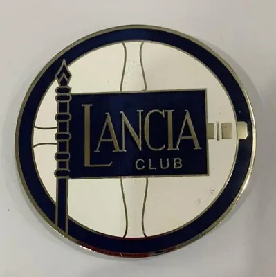 Car Badge-Lancia Club Grill Badge Emblem Mg Jaguar Triumph Porsche Audi VW • $45.90