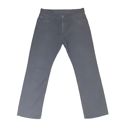 GANT Jason Regular Fit Men's Straight Leg Trousers W36 L31 Grey Jeans Style • £34