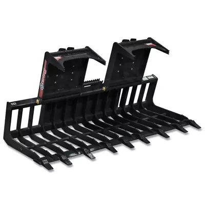 Skid Steer HD Skeleton Tooth Grapple By Virnig78  Width1/2  Grade 80 Tines • $6120