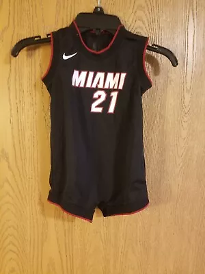 Miami Heat Hassan Whiteside #21 Nike Baby Toddler One Piece Jersey 18 Months EUC • $16.97