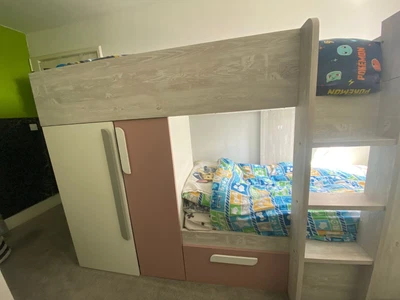 £0.99 • Buy Kids Solid Bunk Bedswith Storage