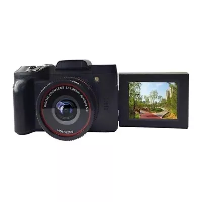 HD LCD Flip Screen Selfie Camera 16MP 1080P EIS Anti-Shake SLR Digital Camera • $28