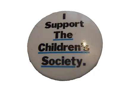 I Support The Childrens Society Picture Badge  • £2.50