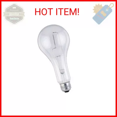 Westinghouse Clear 03974 300-watt Light Bulb 1 Count (Pack Of 1) • $12.71