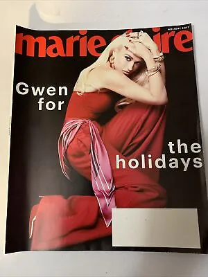 Marie Claire Magazine Holiday 2017 Oh My Gwen Stefani Special Beauty Issue New • $12.49