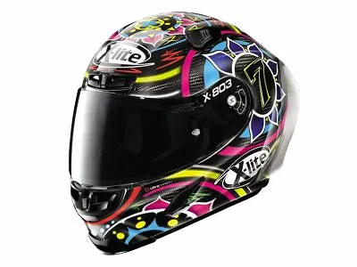 Full Face X-lite Helmet X-803 Rs Ultra Carbon Replica Chaz Davies 023 • $481.66