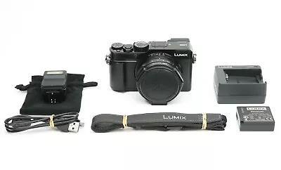 Panasonic Lumix DC-LX100 II 17.0MP Compact Digital Camera (Black) W/ Flash 512SC • £749.99