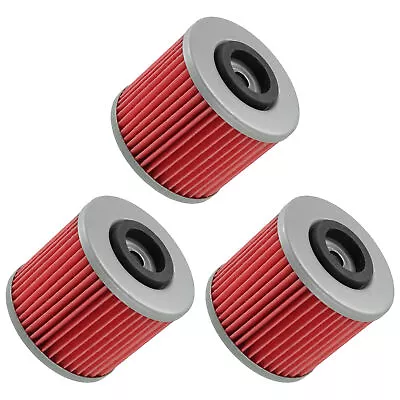 For Yamaha XVS1100 V-Star 1100 Custom 2000-2009 Oil Filter 3-Pack • $11