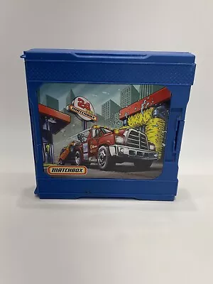 Matchbox 24hr Car Wash & Garage Pop-Up Fold & Go Play Set Plastic Blue • $12.95