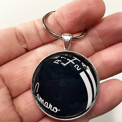 $12.95 • Buy Vintage Chevrolet Camaro Chevy 4 Speed Shifter Image Reproduction Keychain