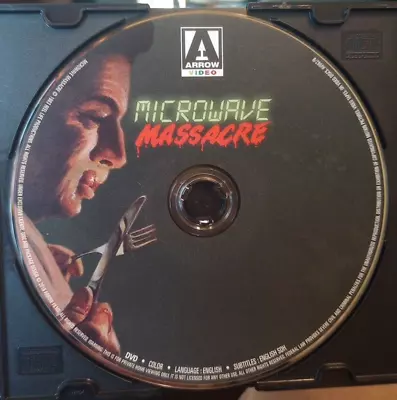 Microwave Massacre [DVD] Arrow USA DISC ONLY • $12.21