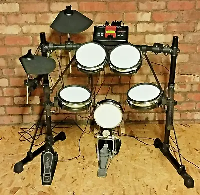 Yamaha DTXPLORER Electronic Drum Kit Digital Drum With Extra Stool Headphones • £210