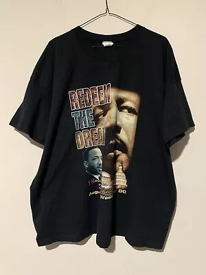 VTG 2000 Martin Luther King Jr. Redeem The Dream Anniversary Rap Tee 3XL USA • $45