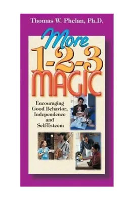 More 1-2-3 Magic Encouraging Good Behavior Independence And Self-Esteem DVD NEW • $11