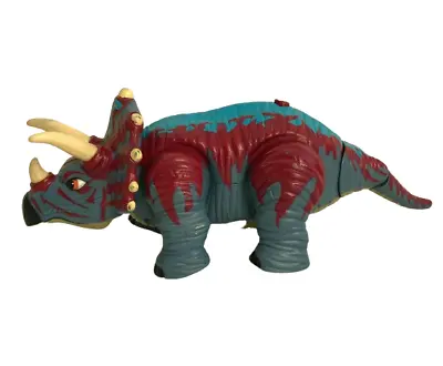 Mattel Dinosaur Tricerotops Walking Roaring Toy Electronic Toy 2006  • $19.30