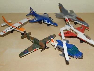 Vintage Matchbox Planes And Helicopter Bundle • £16