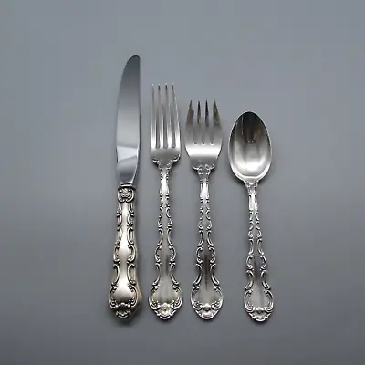 $149.99 • Buy Gorham Sterling Silver Strasbourg 4pc Place Setting *