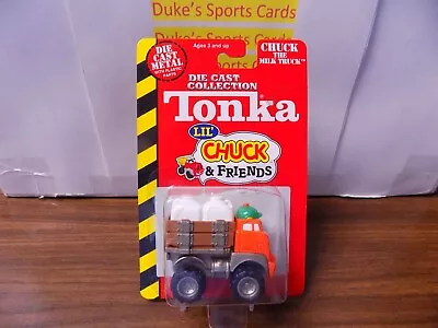 Tonka - Lil' Chuck & Friends - Chuck The Milk Truck - 2000 Maisto - 756 • $1.99