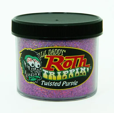 Lil' Daddy Roth Metal Flake Trippin' Twisted Purple • $18.99
