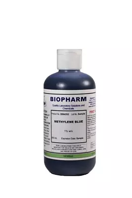 Methylene Blue 1% Aqueous Solution (For Lab Use Only — Not For Human Consumption • $44.99