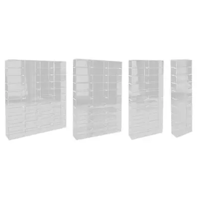 Acrylic 1/64 Scale Model Car Display Case Display Cabinet Storage Rack For Kids • $64.63