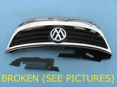 $250 • Buy 2007-2011 Vw Eos Front Bumper Cover Top Upper Grille Emblem Used 07 08 09 10 11