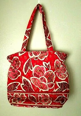 Vera Bradley Rosie Posies Printed Tote Purse 12 X15 • $14.99