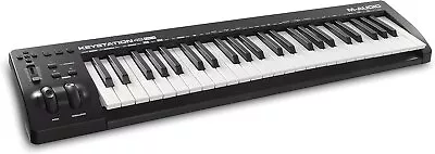 M-Audio Keystation 49 MK3 | Compact Semi Weighted 49 Key MIDI Keyboard... • $125.64