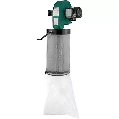 Grizzly G0944 1-1/2 HP Wall-Mount Dust Collector With Canister Filter • $714.95